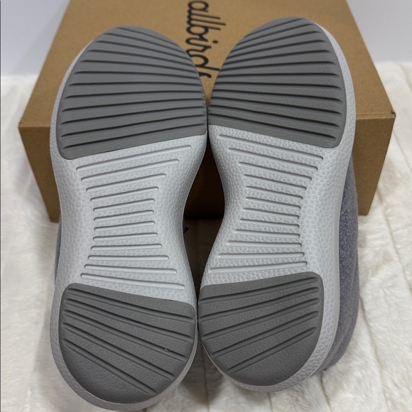 Allbirds Woman’s Wool Runner-Up Mizzle in Light Grey Size 8 New In Box - Picture 11 of 13